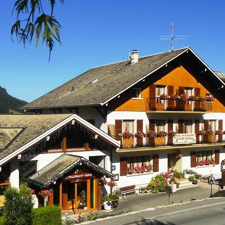 Hôtel Plein Soleil Vacheresse Exterior foto