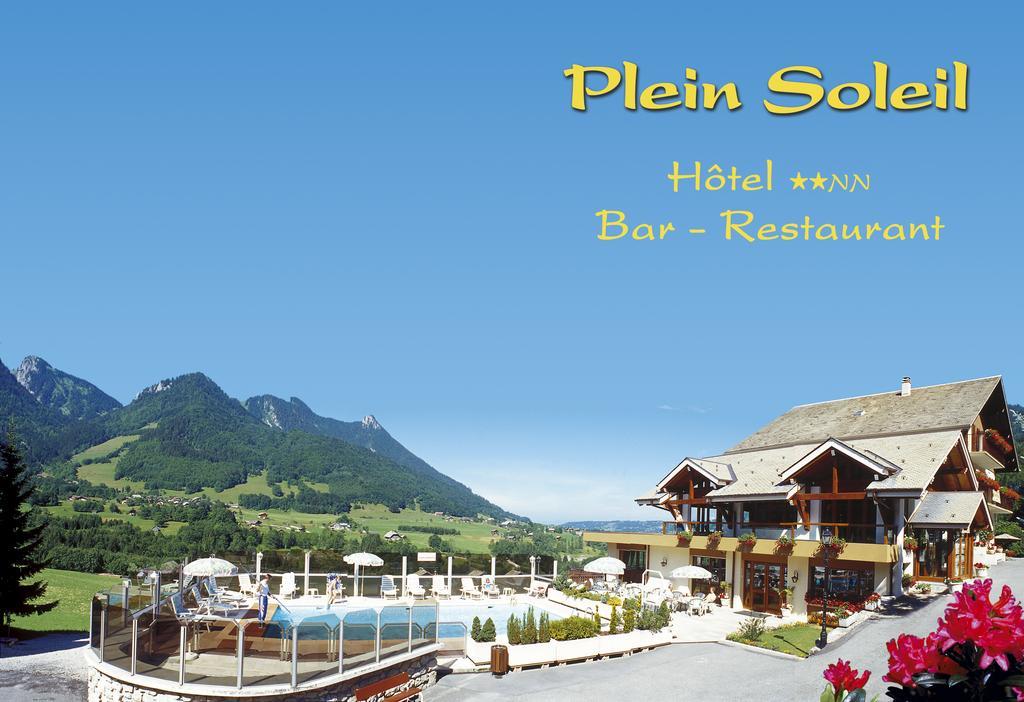Hôtel Plein Soleil Vacheresse Exterior foto